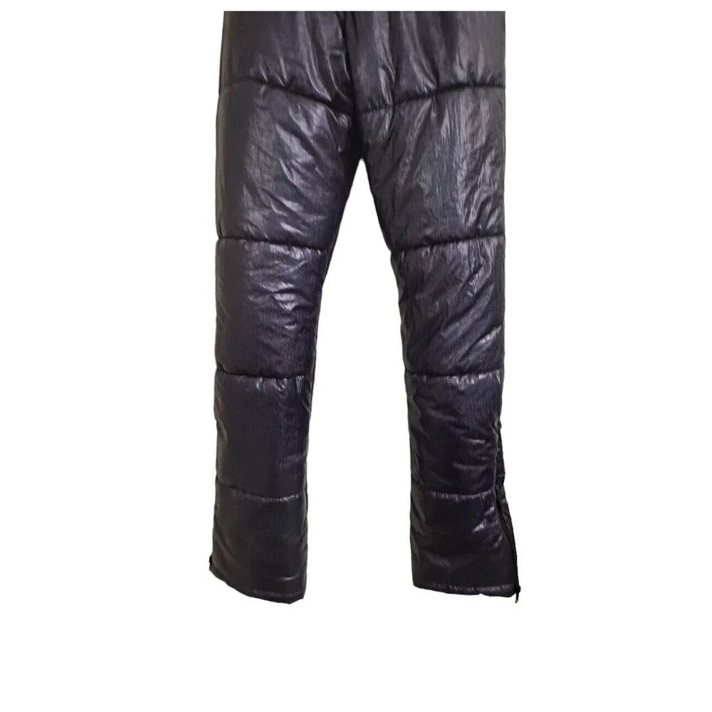 Clubb Exx metallic Blue Ski Snow Pants Xs Dollz Kill Iridescent‎ Puffer Shimmery